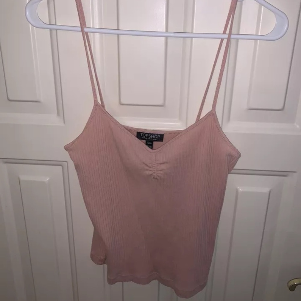 Topshop Pink Tank Top US Size 8